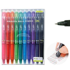 파이롯트 프릭션 볼 노크 10색세트 0.5mm 지워지는 볼펜