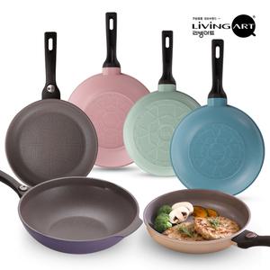 리빙아트 세라믹 코팅 후라이팬 궁중팬 10종