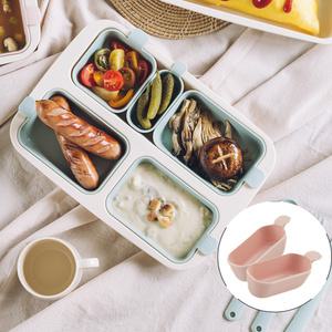 [네스틱]원플레이트 유아식판+소스볼 2개