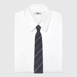 [닥스](의정부점)25 FW    DLF1ACF1276N1  레지멘탈 슬림 넥타이 네이비