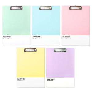 팬톤 A4 클립보드 결재판 받침대 병원 메뉴판 서류판 메모판 받침판 색감 파스텔톤 귀여운 오피스 식당