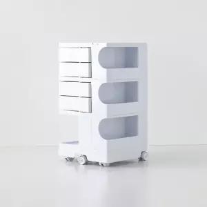 빙그리 회전서랍 트롤리 4단