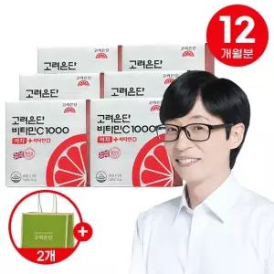 [고려은단]비타민C1000 이지+비타민D 6박스 12개월분