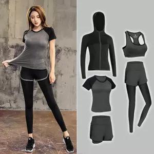 여성 트레이닝 세트 여자 운동복 상의 하의 레깅스 스포츠브라 요가복 필라테스복 헬스복