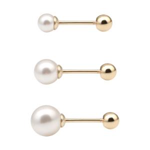 14K 스왈 진주 피어싱(3mm)