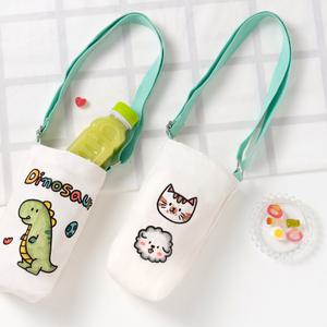 DIY 텀블러백 만들기 보틀 물병 음료수 가방 크로스 미니 에코백 어린이 유치원 소풍