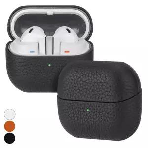 갤럭시 버즈3 2 프로 라이브 FE 호환 천연 가죽 케이스 루이