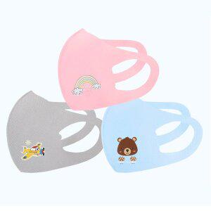 유아 키즈 어린이 캐릭터 패션 마스크 소형 10매입