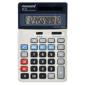 모나미 전자 계산기 MC-121 가계부 회계 사무 가정