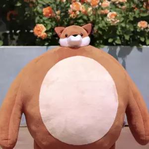 벌크업 소두곰인형 여우 어깨빵 인형 쓸데 쓸모없는 웃긴선물