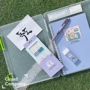 모닝글로리 독도 문구세트 독도의날 스프링 노트 지우개 연필 화일케이스 초등 학용품세트