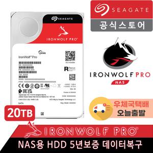 씨게이트 IronWolf Pro 20TB ST20000NT001 NAS 하드디스크