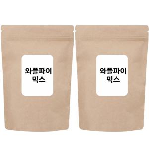 길거리표 와플믹스 가루 반죽 500g 2봉 지퍼백 소포장