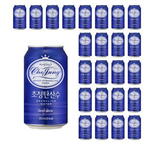 초정탄산수 플레인 350ml X 48캔