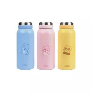 카카오프렌즈 밀키 스텐 텀블러 350ml 춘식이 라이언 어피치 리유저블 텀블러 선물용