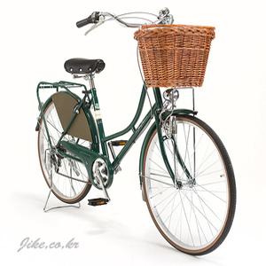 자이크 유럽전통 여성,남성 클래식 바구니 자전거 버킨 green