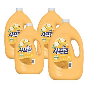 샤프란 시어버터 코튼앤크림 3.1L 4개