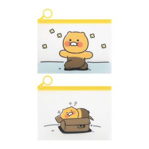 카카오프렌즈 춘식이 PVC 파우치 꽃길 낮잠