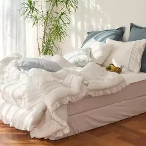 [Q] 더플레오 핀턱 프릴워싱 침구세트