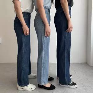 [코코블랑] 썸머링 린넨 데님팬츠(길이선택)