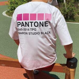 [대륙의실수샵] 팬토 오버핏 반팔티