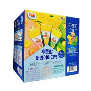 Dole 돌 후룻팝 버라이어티팩 62ml x 24개