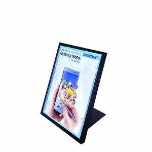 [제이큐]LED배너 라이트패널 개폐식 테이블 입간판 광고판 전시회 BLT-01BK A4