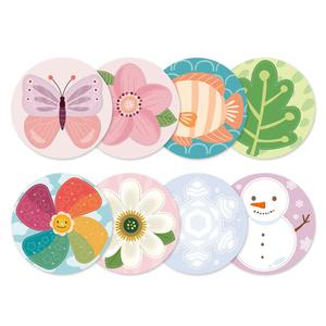 아티바바 모양 스핀아트 리필지 (택1)ㅣ미술놀이 계절 미술활동