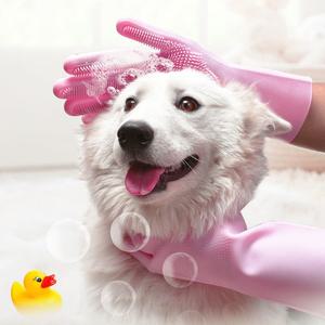 가또나인 고양이 강아지 목욕 장갑 브러쉬