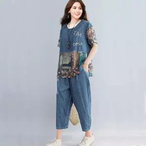 [알트베니] 라레오데님풀오버+팬츠