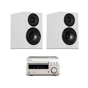 데논 RCD-M41 + 와피데일(Wharfedale) Diamond 12.0 분리형 오디오 미니 컴포넌트 세트