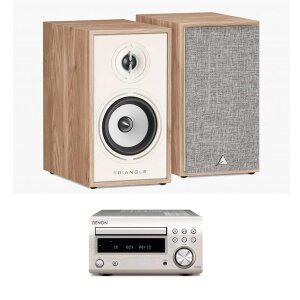 데논 RCD-M41 + 트라이앵글 보레아(Borea) BR02 분리형 오디오 미니 컴포넌트 세트