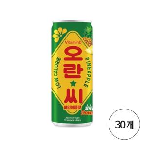 오란씨캔 파인애플 250mlx30개