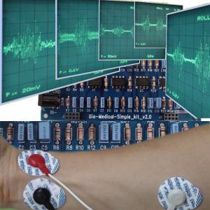 근전도 조립용 키트/BMS EMG KIT/생체신호계측