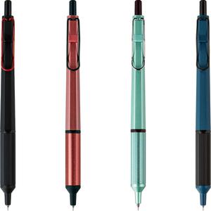 유니 제트스트림 엣지 볼펜 0.38mm SXN-1003-38 포인트 팁 저중심 유성볼펜 와이어 클립