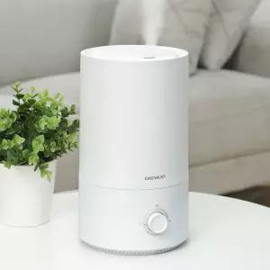 DAEWOO 간편통세척 대용량 초음파가습기 4.3L/저소음설계 상부급수 에어미스트 가습기