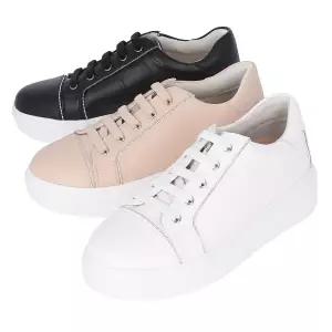 [롯데백화점]슈스파 소다 글로벌 슈스파 여성 발편한 스니커즈 CLF306 (블랙,화이트,베이지)