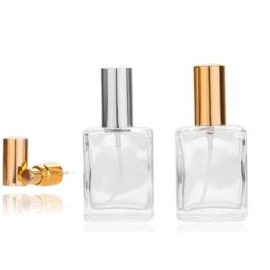 화장품 공병 유리병 휴대용 여행 소분 리필 향수 용기 유리 사각 스프레이 15ML G174