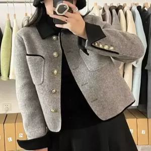 [플로렌]엘리자베스 카라넥 모직 숏코트 자켓