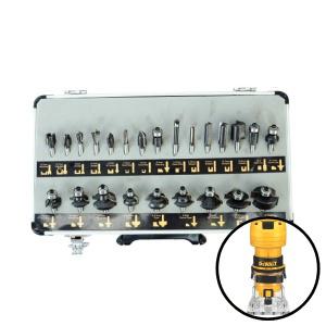 디월트 호환 트리머비트 세트 DWE6000 24PCS 트리머 비트