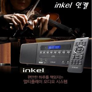 인켈 미니오디오 블루투스 섬세한사운드 CD USB FM라디오 알람.시계 올인원 WB360KB