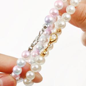 100P 올챙이캡 비즈공예 부자재 목걸이 재료 구멍지프