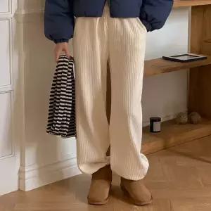 [코코블랑] 코듀로이 투웨이 팬츠(밍크기모)