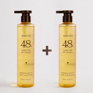 [레베코코] 골든드립 48K샴푸 255ml X 2개