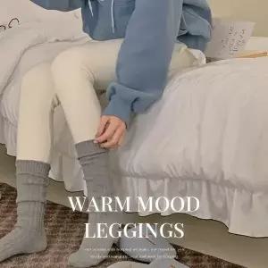 핫핑 [겨울레깅스/한파템] 입는핫팩 융기모 9부레깅스