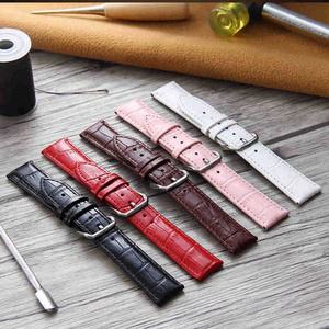 가죽 시계줄 남자 여자 손목 스트랩 수리 시계줄 DIY 교체 용품