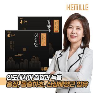 김소형 원방 동방 비책 침향단 2박스 명품 환 성분 녹용 원 기력 산삼 헤밀레 어른선물