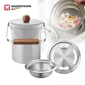 바겐슈타이거스텐 음식물 쓰레기통 3L+배수구망 세트