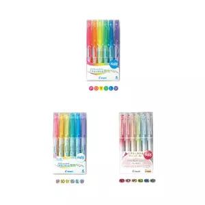 PILOT 프릭션 라이트 6색 형광펜 소프트 네추럴