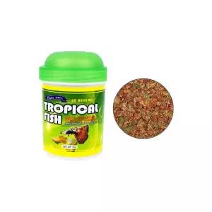 메온셀 플레이크 구피 먹이 민물고기 베타 밥 물고기 사료 침강성 물고기밥 전용 발색 모든 열대어 관상어